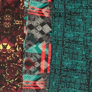 3 pairs of bundle leggings